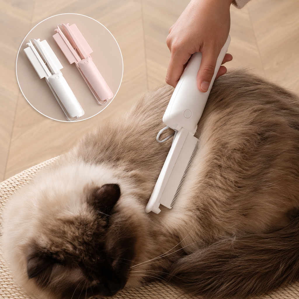 Electric Pet Nail Grinder & Clippers – Dog & Cat Nail Trimmer with LED Light
