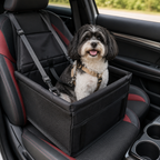 Breathable Pet Car Carrier Bag – Portable Travel Bag for Small Dogs & Cats