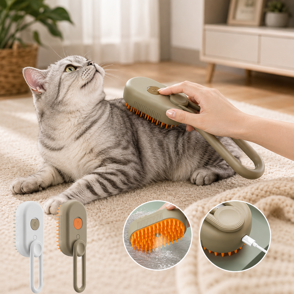 Electric Pet Nail Grinder & Clippers – Dog & Cat Nail Trimmer with LED Light